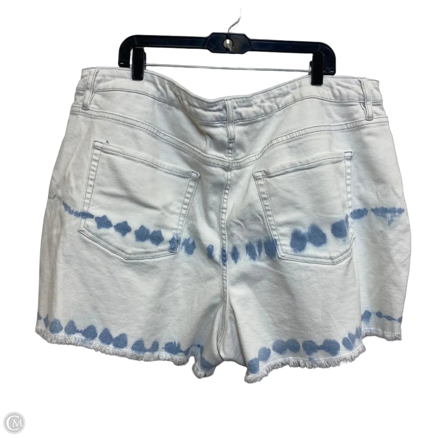 Shorts By Ava & Viv In White, Size: 22