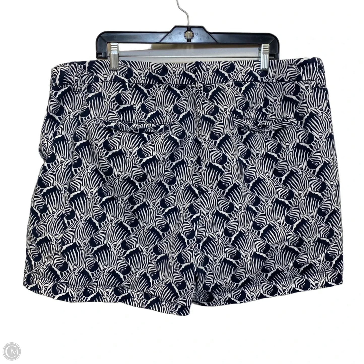 Shorts By Crown And Ivy In Blue & White, Size: 24