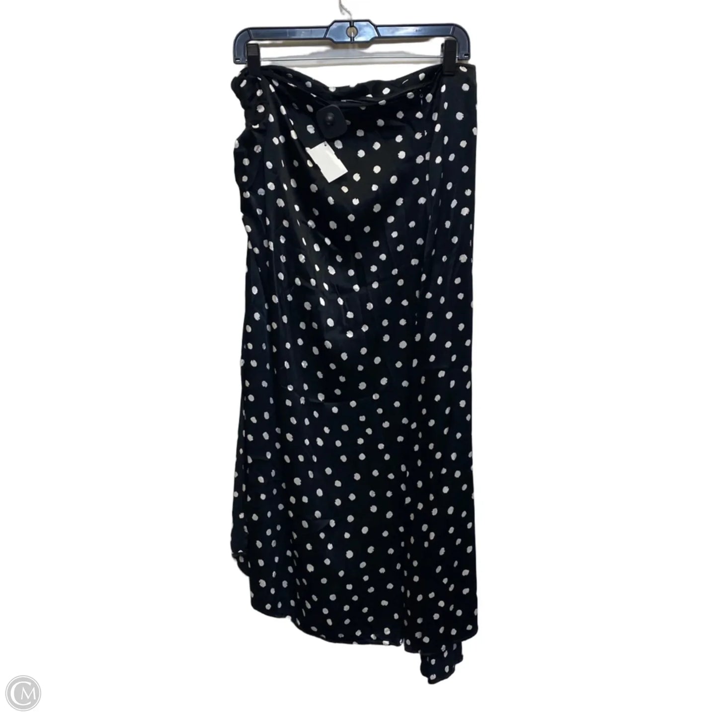 Skirt Maxi By Zara In Black & White, Size: L