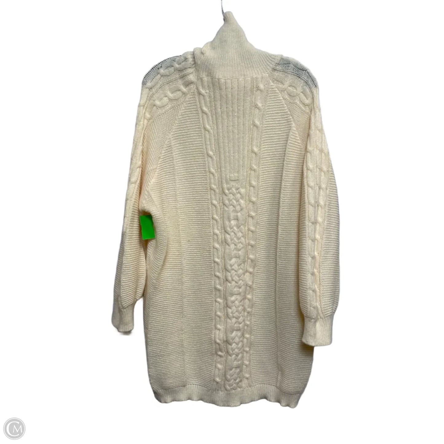 Dress Sweater By Shein In Cream, Size: 3x