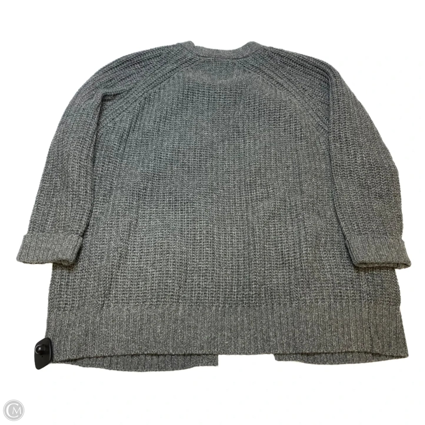 Sweater Cardigan By Able In Grey, Size: L