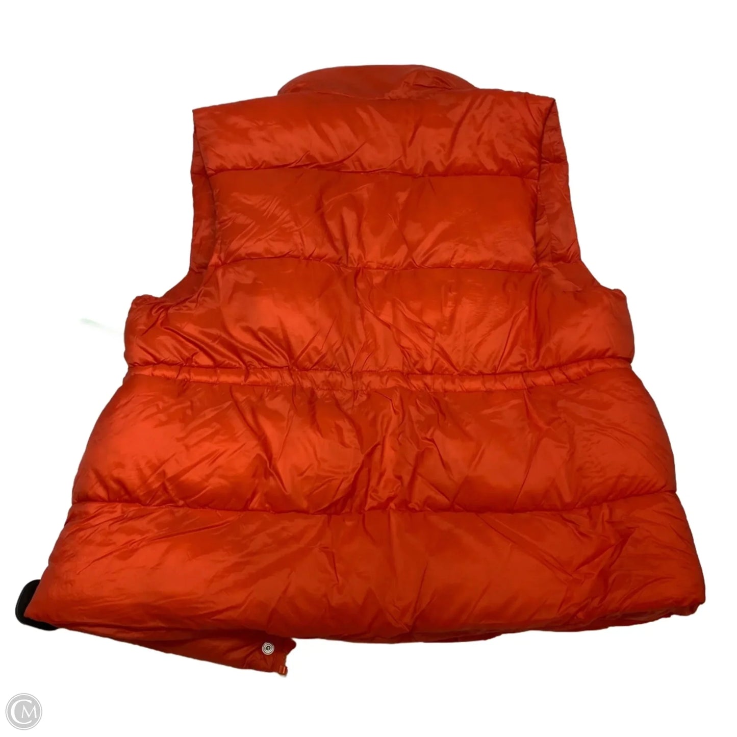 Vest Puffer & Quilted By Love Tree In Orange, Size: M