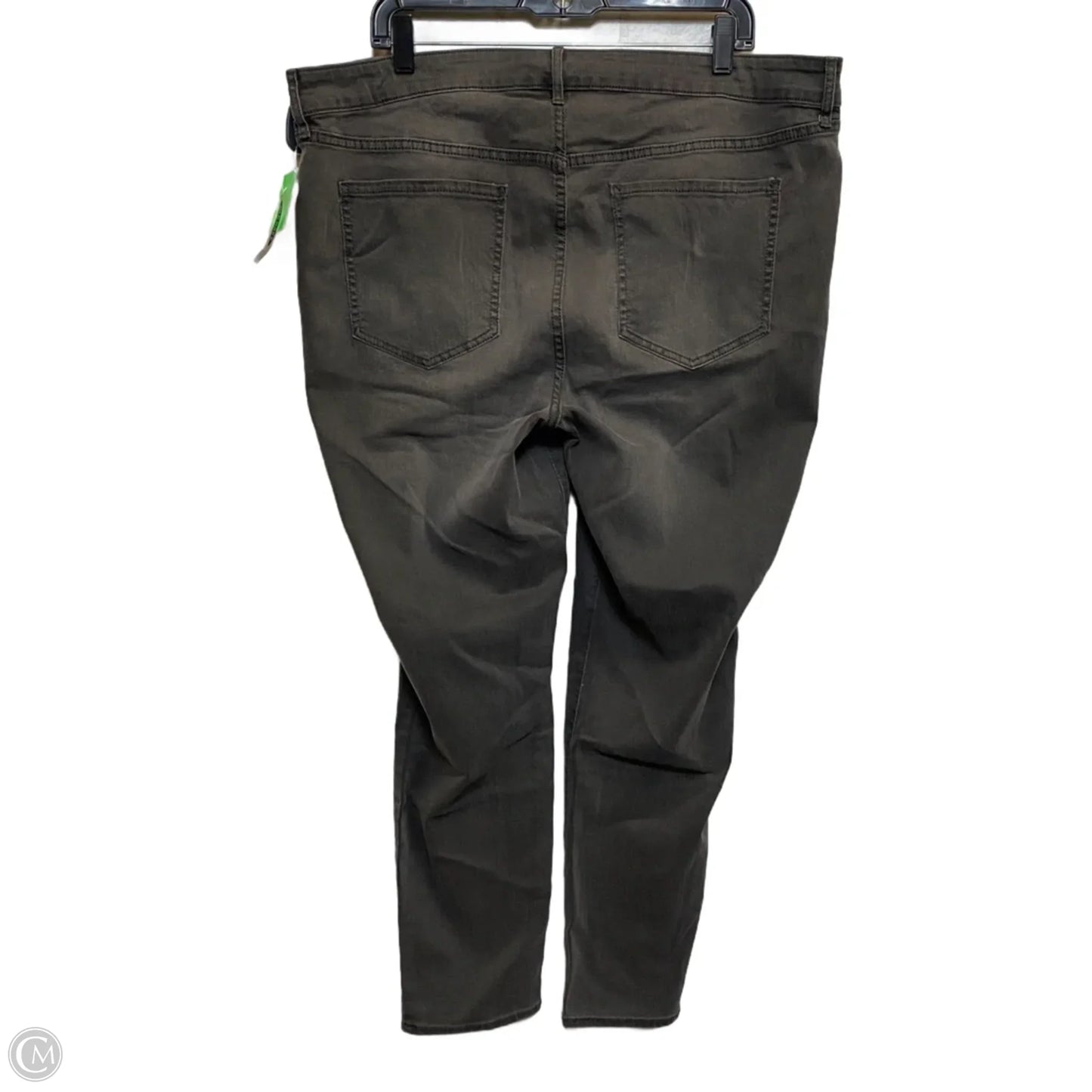 Jeans Skinny By Old Navy In Grey, Size: 18