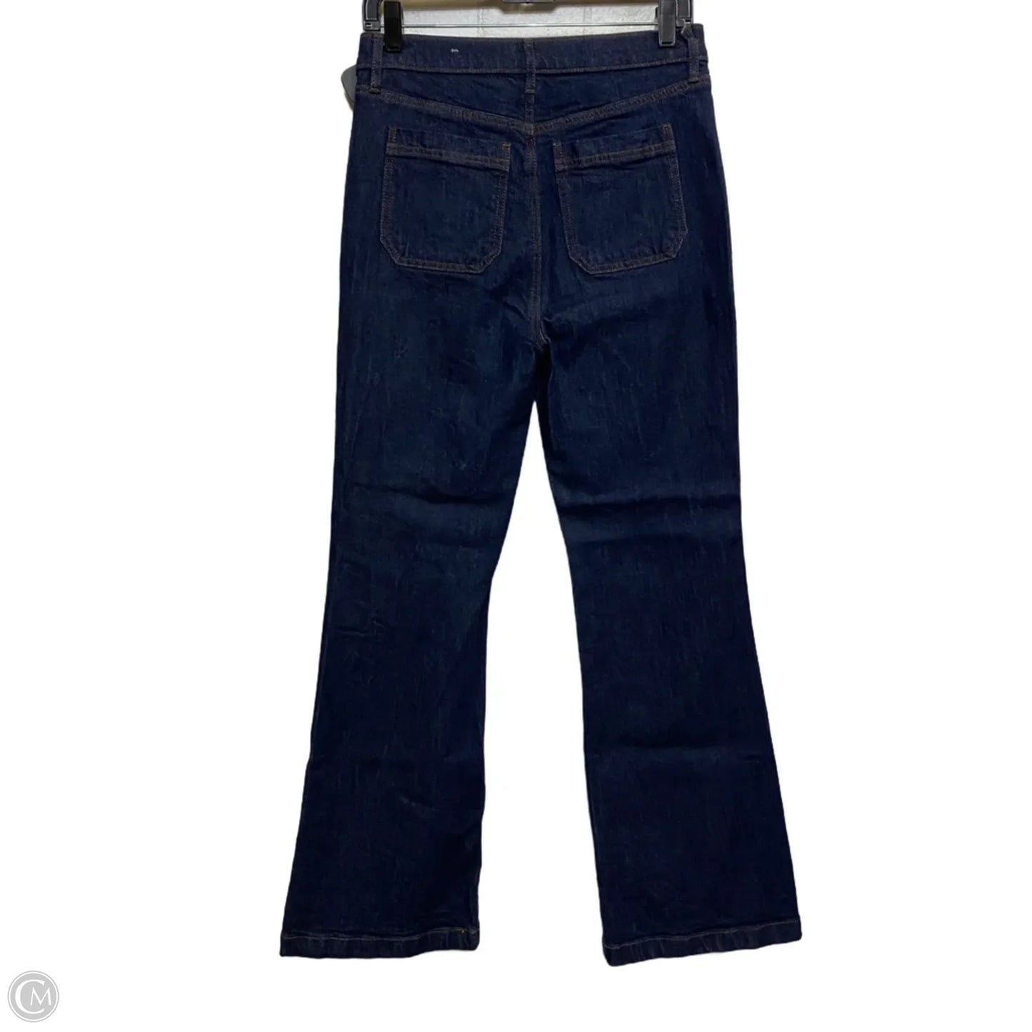 Jeans Flared By Loft In Blue, Size: 4