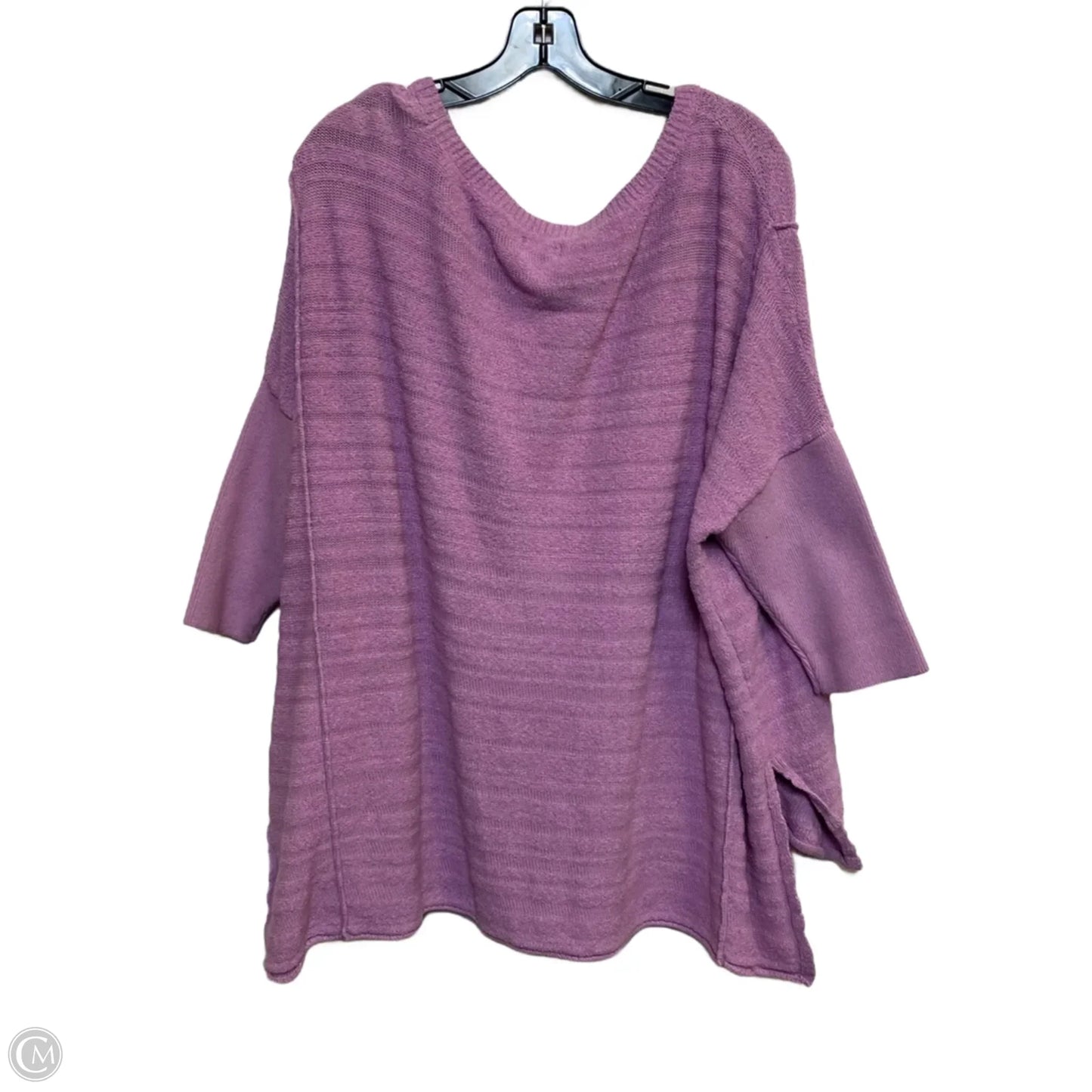 Top 3/4 Sleeve By Pilcro In Purple, Size: L