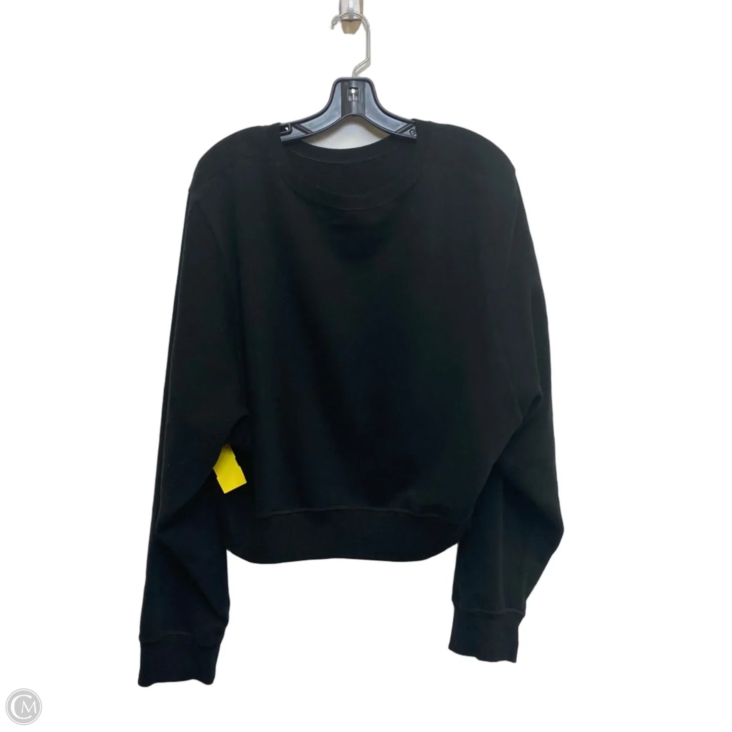 Sweatshirt Crewneck By Pink In Black, Size: Xxl
