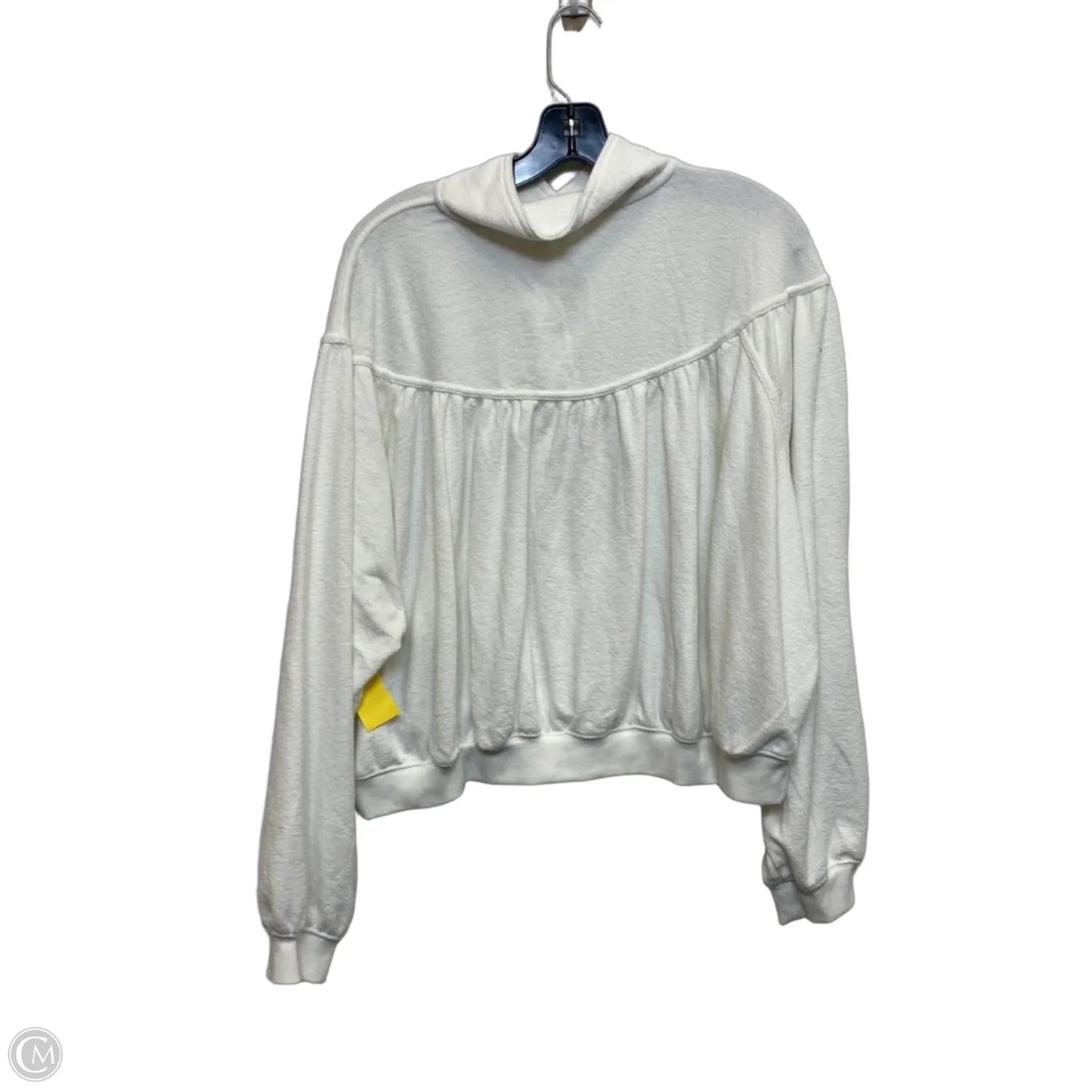Top Long Sleeve By Aerie In Cream, Size: M