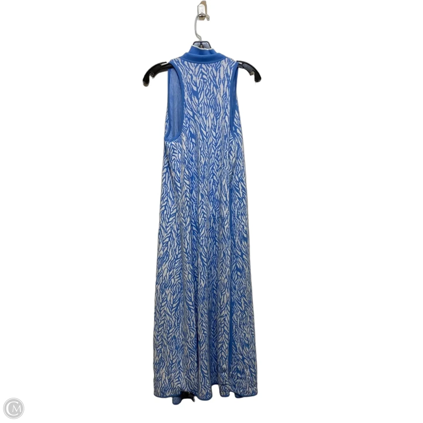 Dress Designer By Diane Von Furstenberg In Blue, Size: L