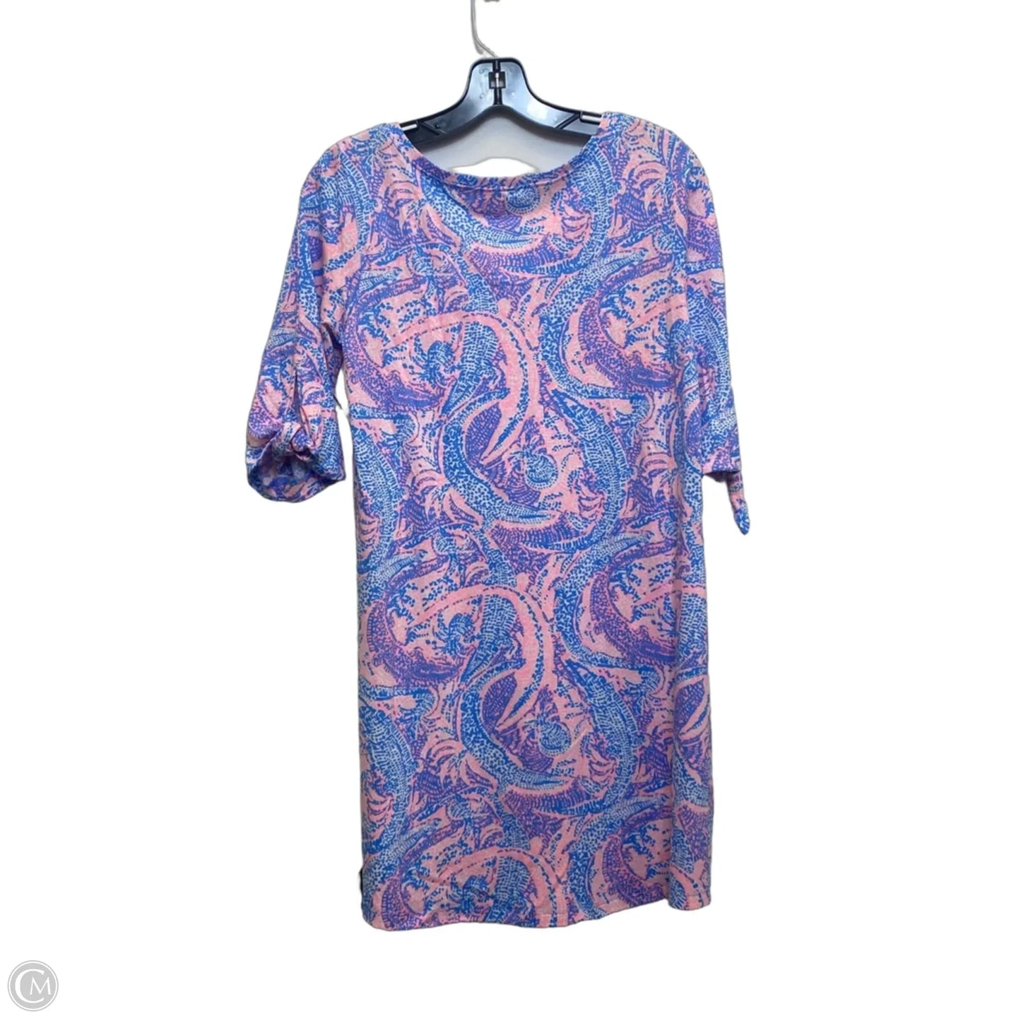 Dress Designer By Lilly Pulitzer In Blue & Pink, Size: S
