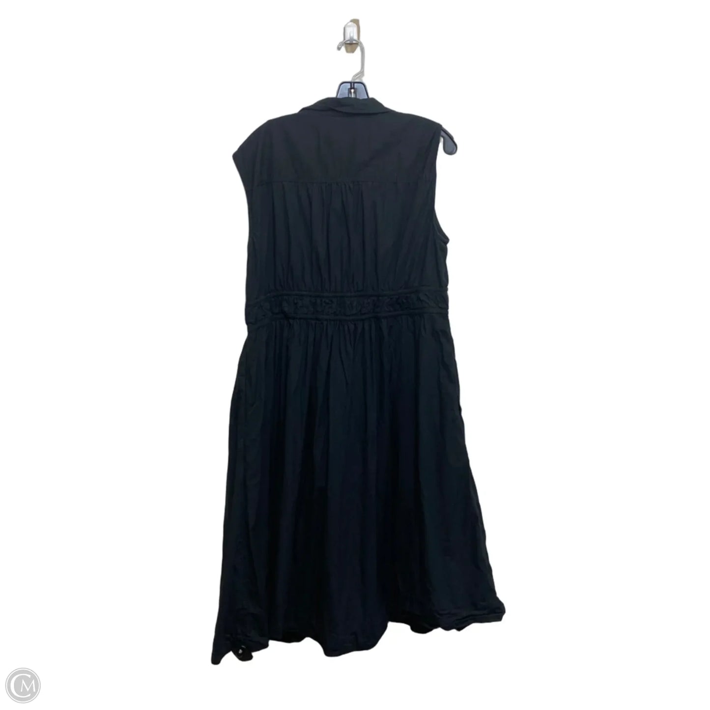 Dress Casual Midi By Maeve In Black, Size: Xlp
