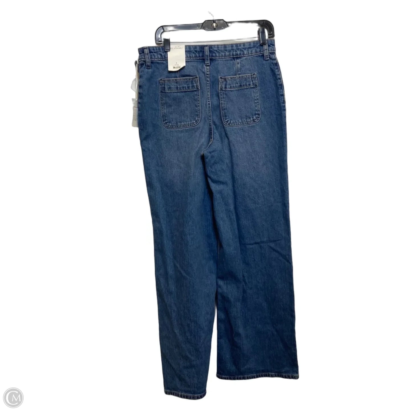 Jeans Wide Leg By Free Assembly In Blue Denim, Size: 6
