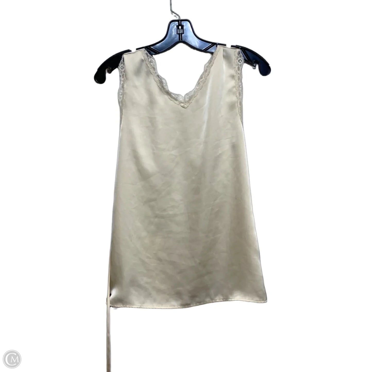 Top Sleeveless By Kinsley + Zoey In Cream, Size: Xs