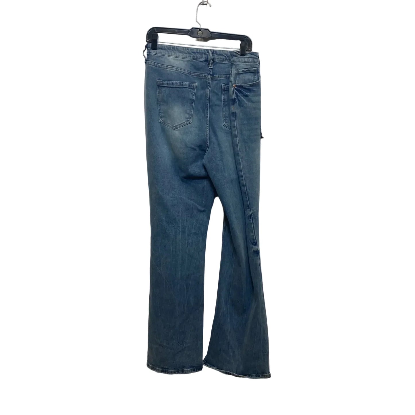 Jeans Boot Cut By Fashion Nova In Blue Denim, Size: 16