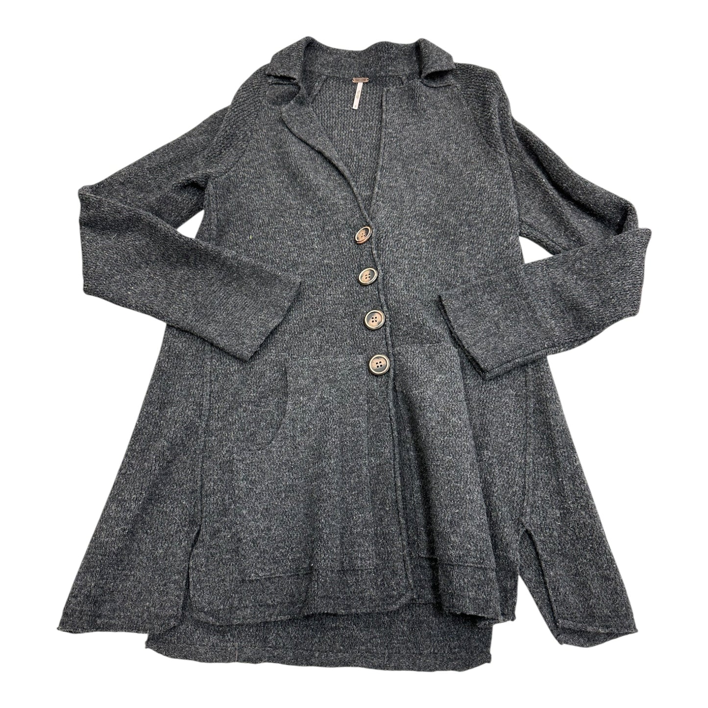 Cardigan By Free People In Grey, Size:S