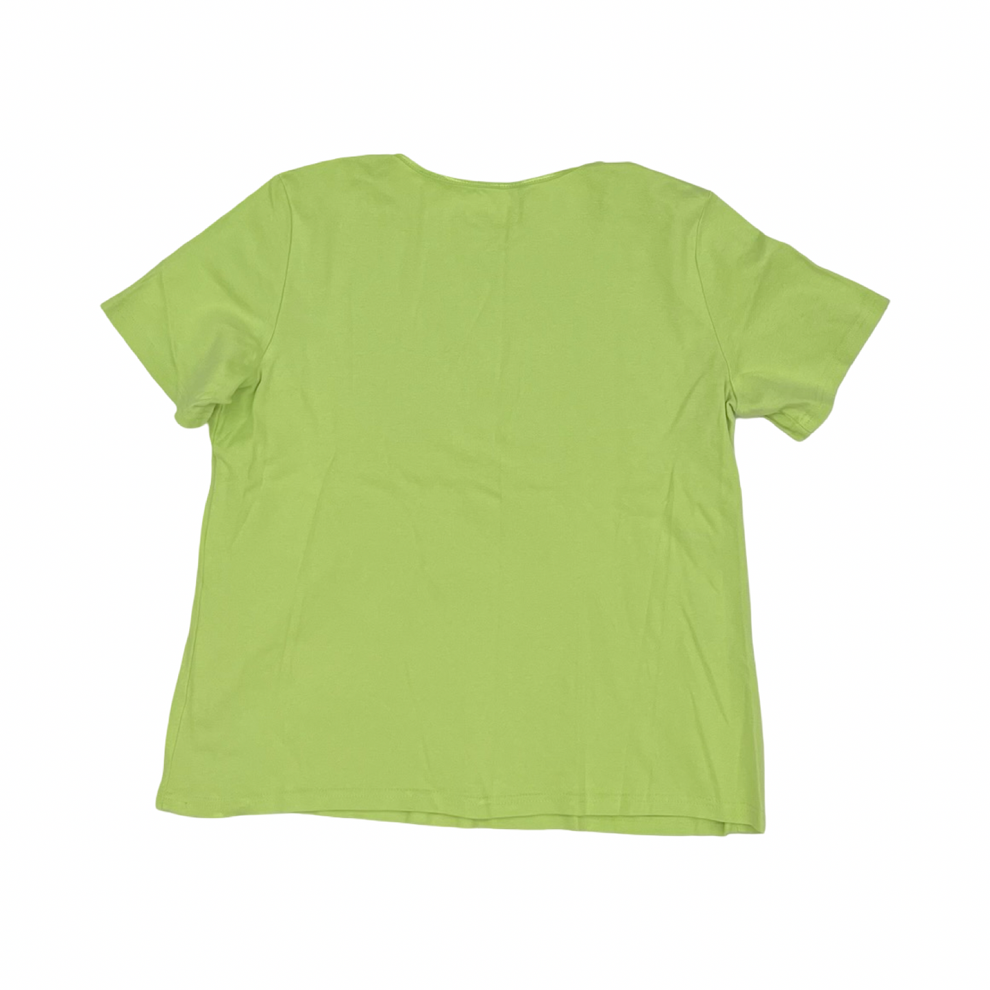 Top Ss Basic By Christopher And Banks In Green, Size:Xl