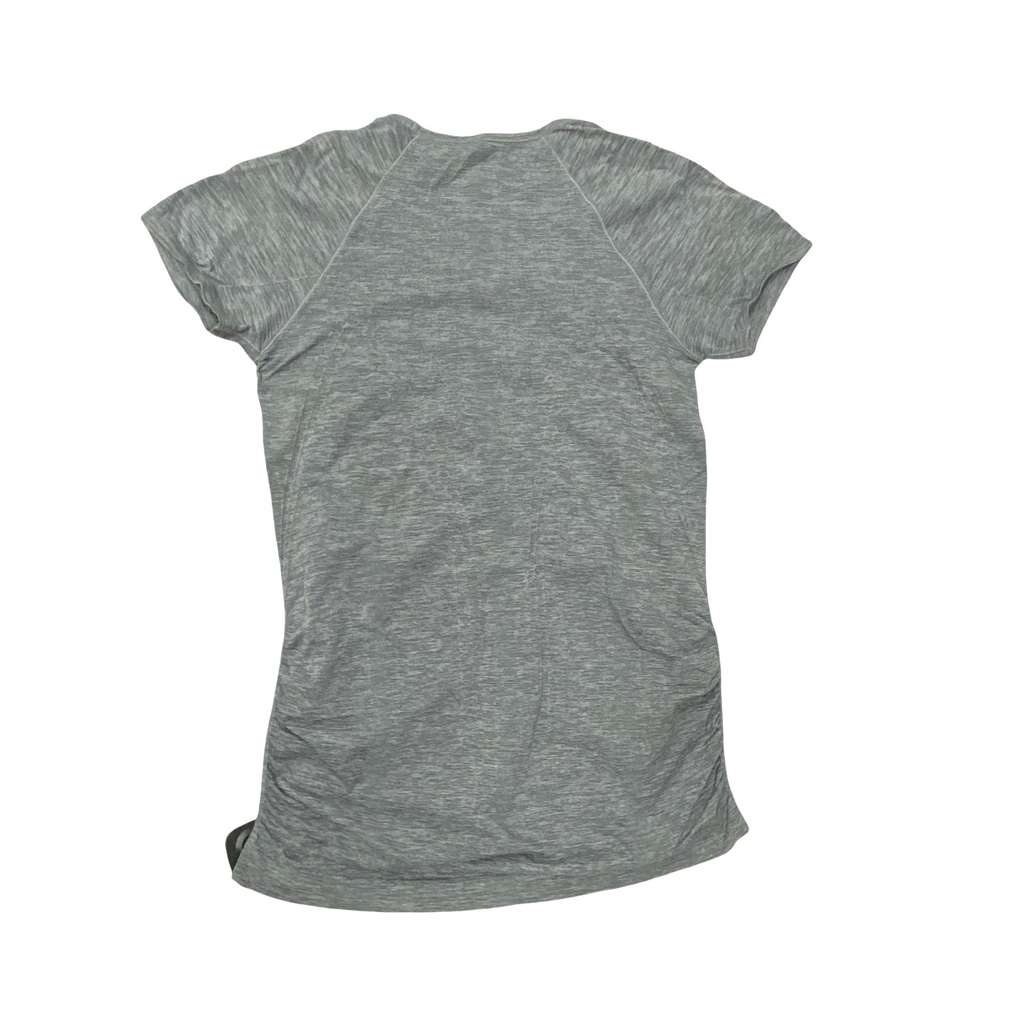 Athletic Top Ss By Athleta In Grey, Size:S
