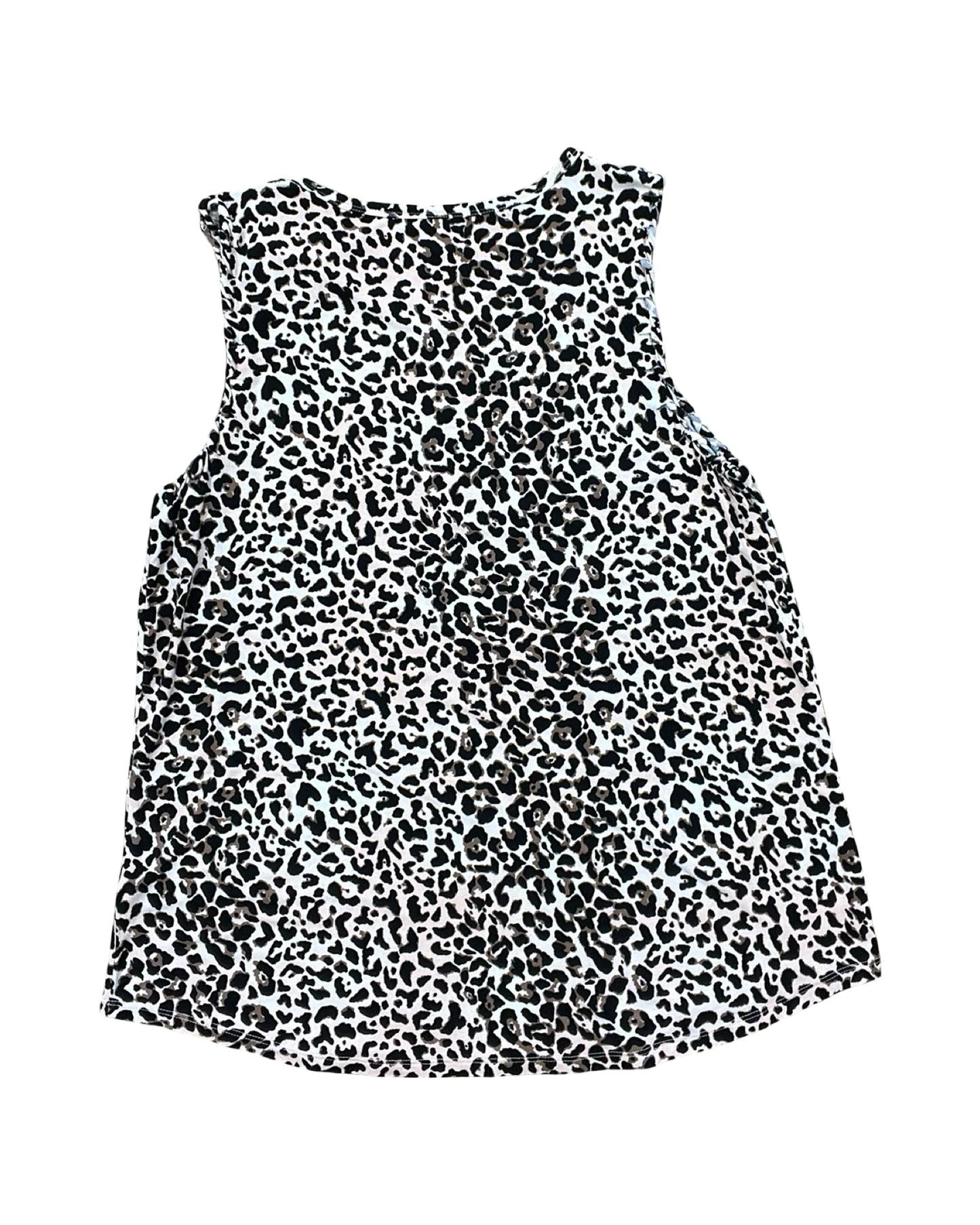 Top Sleeveless By Maurices In Black & Tan, Size:L