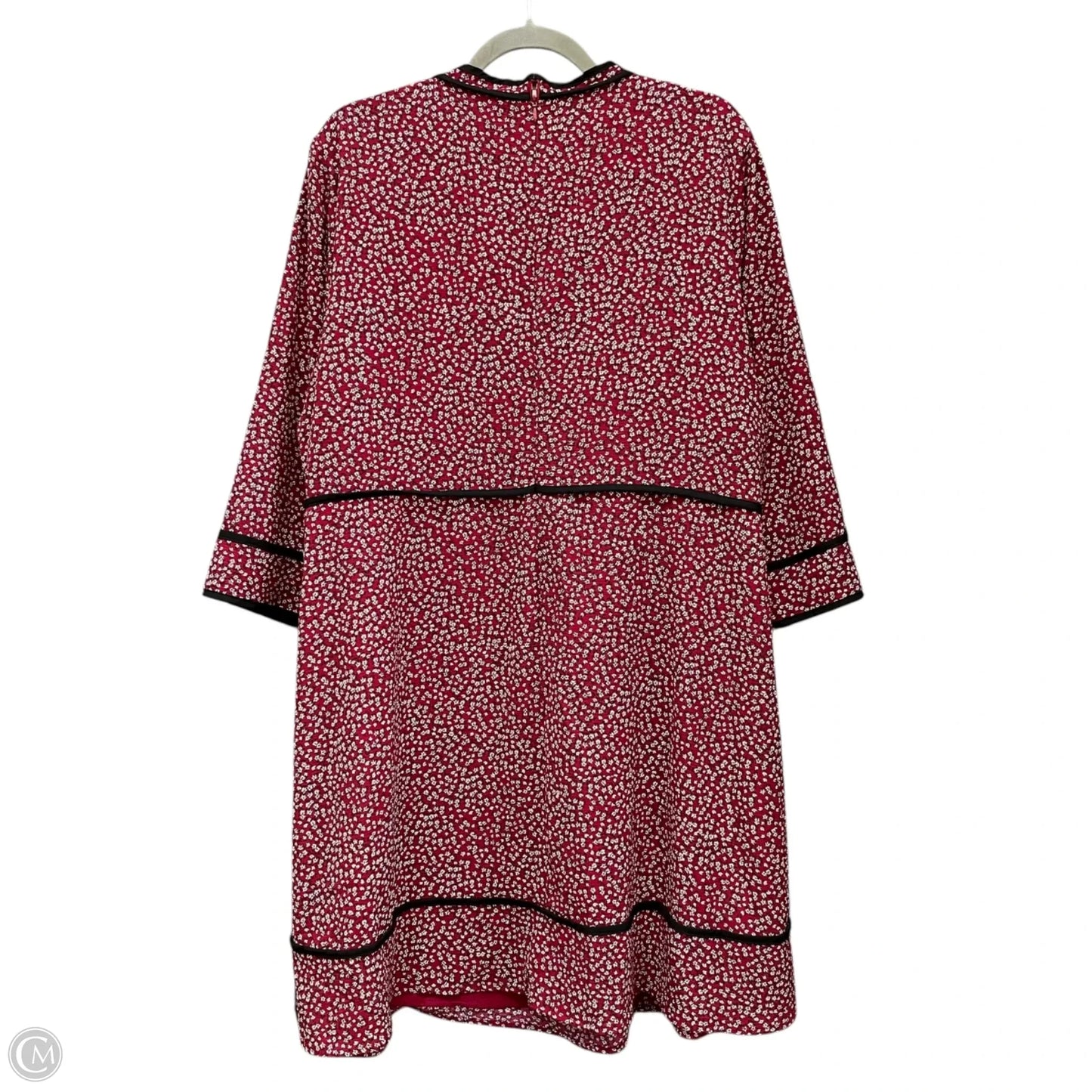 Dress Casual Short By Cece In Red & White, Size: 2x