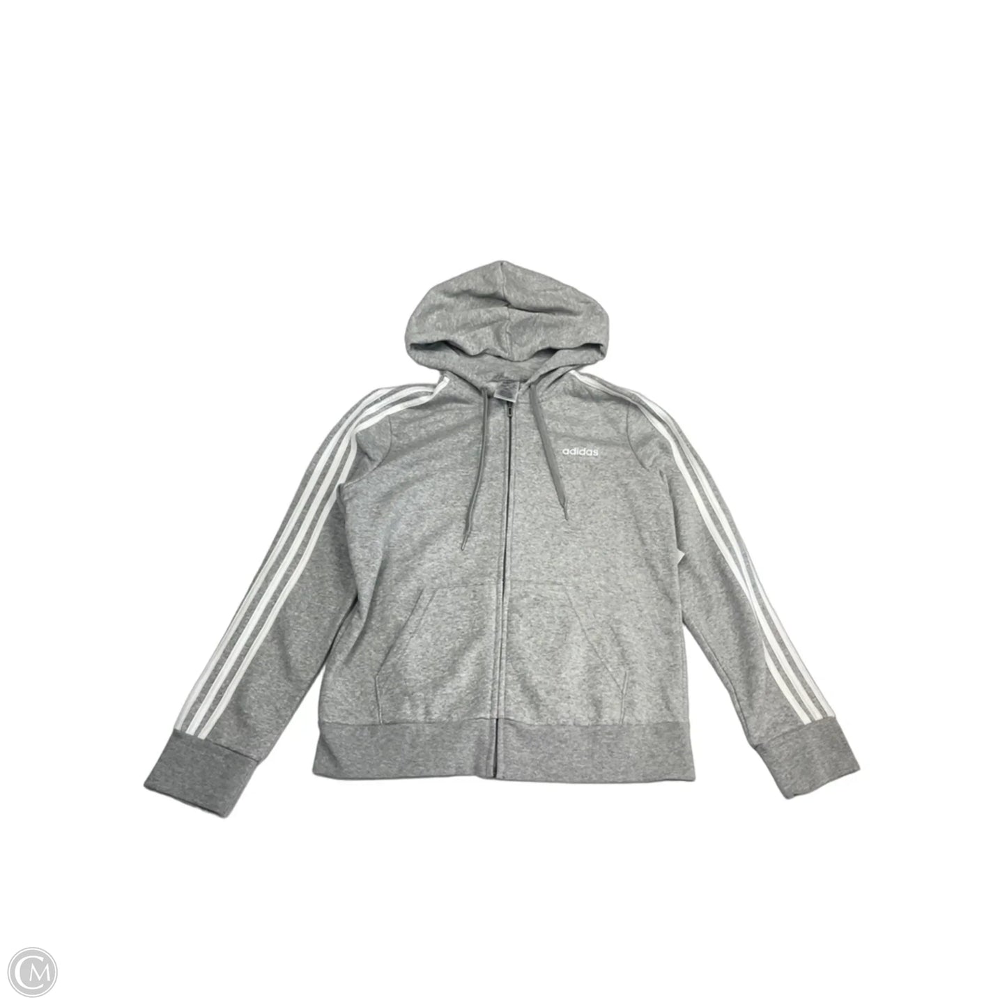 Jacket Other By Adidas In Grey, Size: L