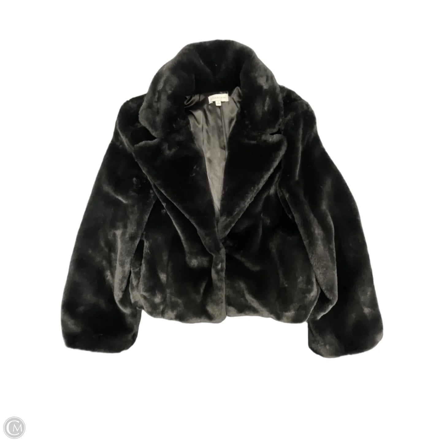 Jacket Faux Fur & Sherpa By Gianni Bini In Black, Size: S