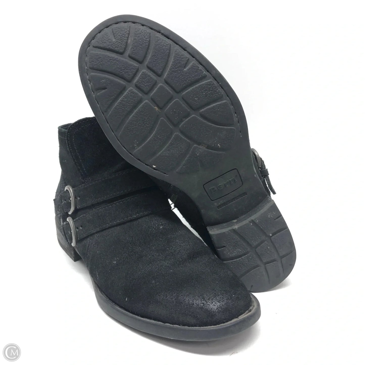 Boots Ankle Heels By Born In Black, Size: 8.5