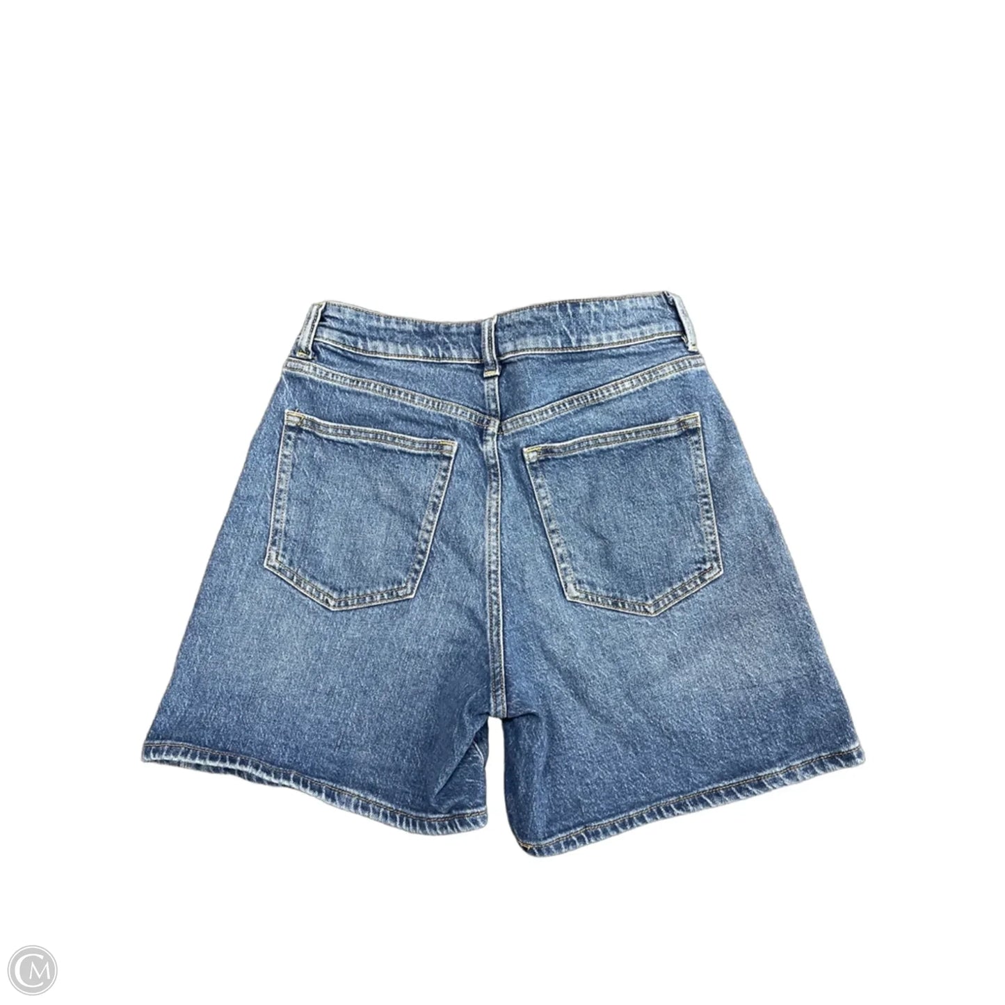 Shorts By H&m In Blue Denim, Size: 6