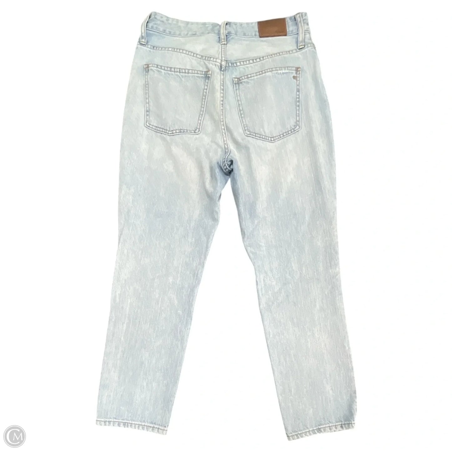 Jeans Straight By Madewell In Blue Denim, Size: 26
