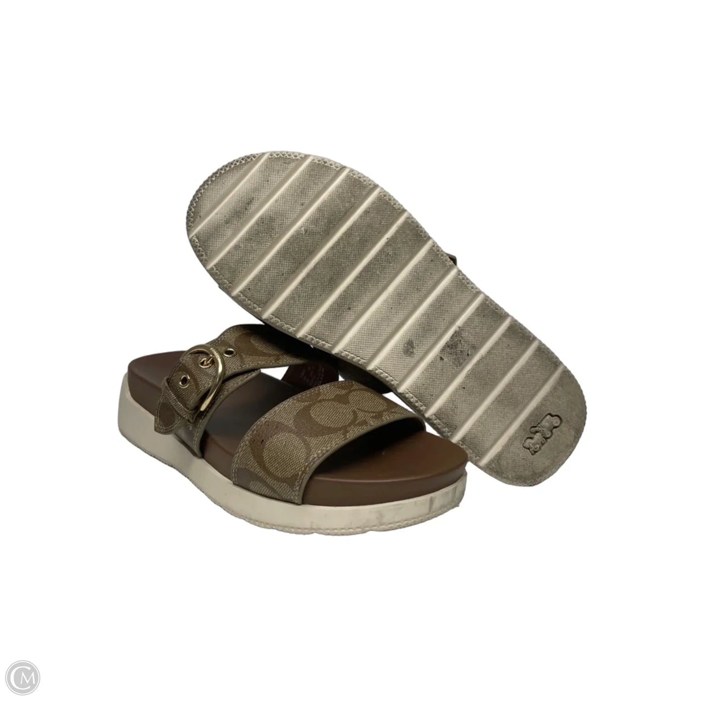 Shoes Designer By Coach In Brown, Size: 7
