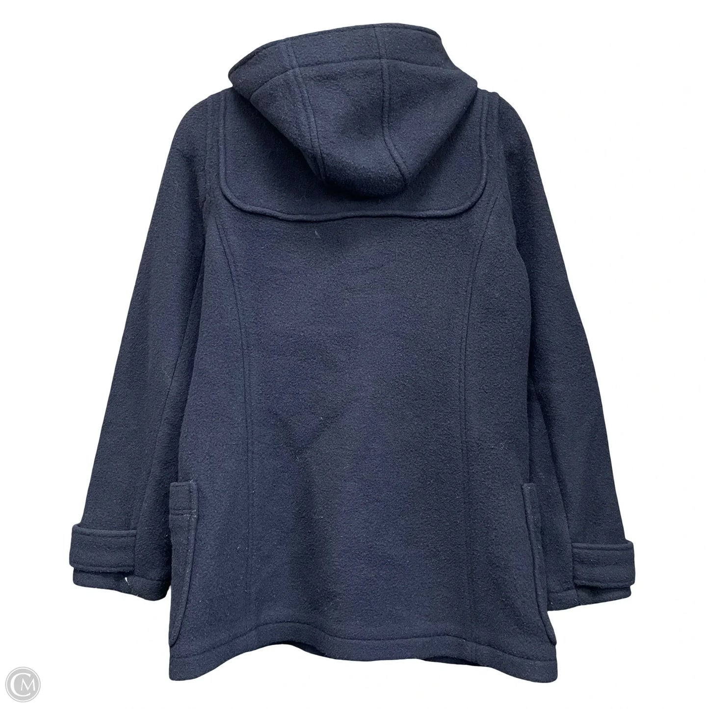 Coat Wool By Abercrombie And Fitch In Navy, Size: L