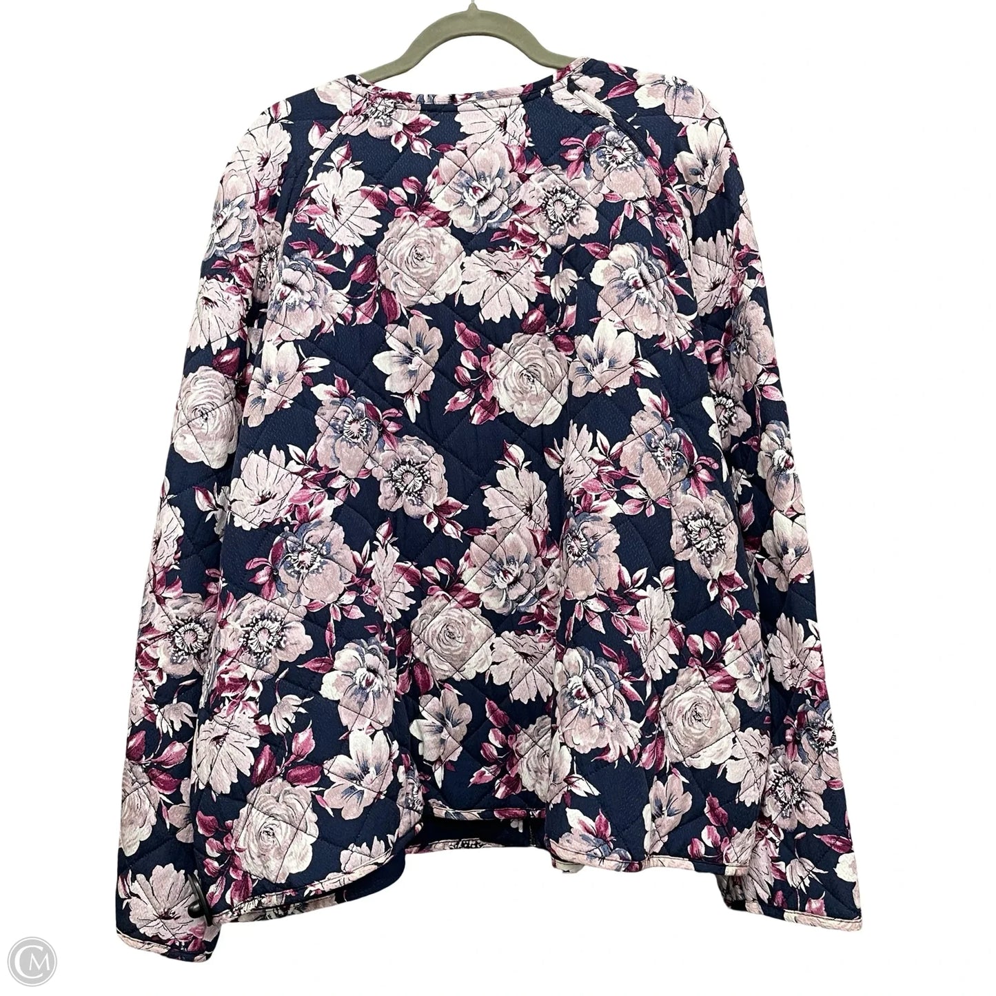 Jacket Puffer & Quilted By Nurture In Floral Print, Size: 2x