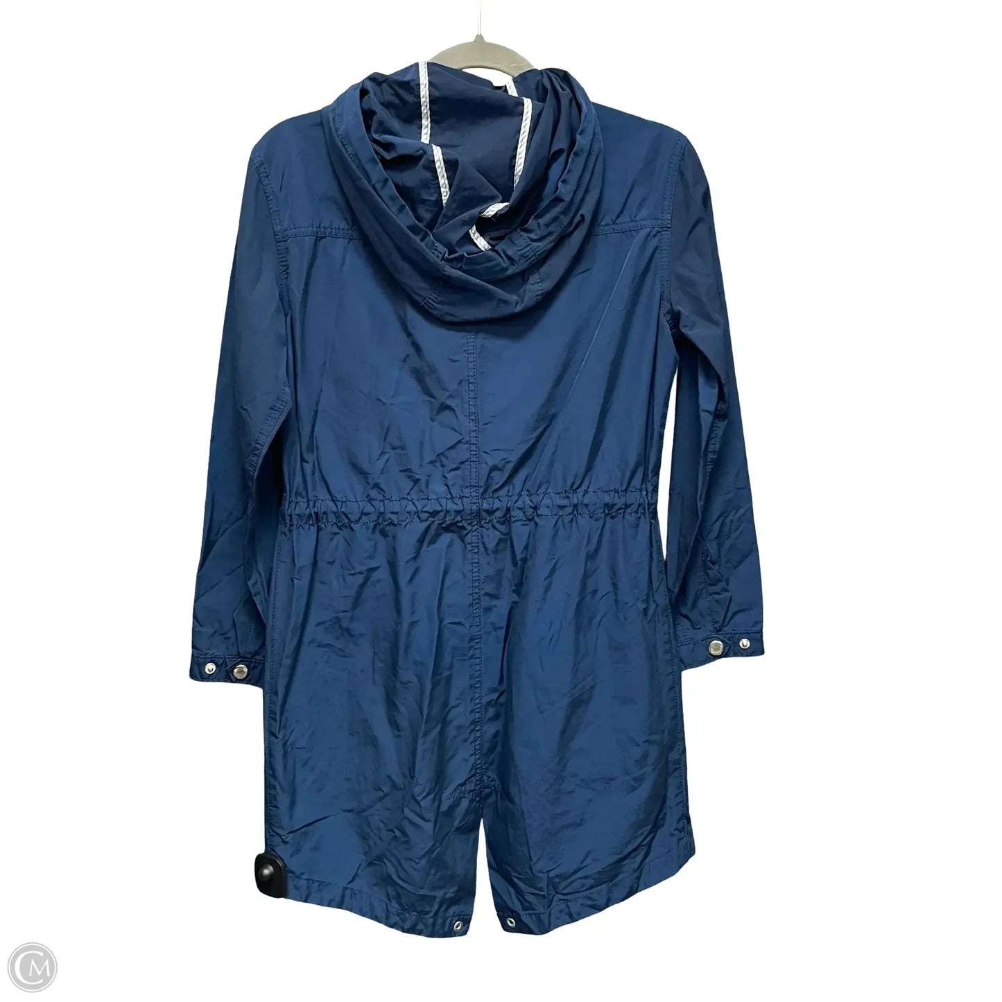 Coat Raincoat By Madewell In Navy, Size: Xxs