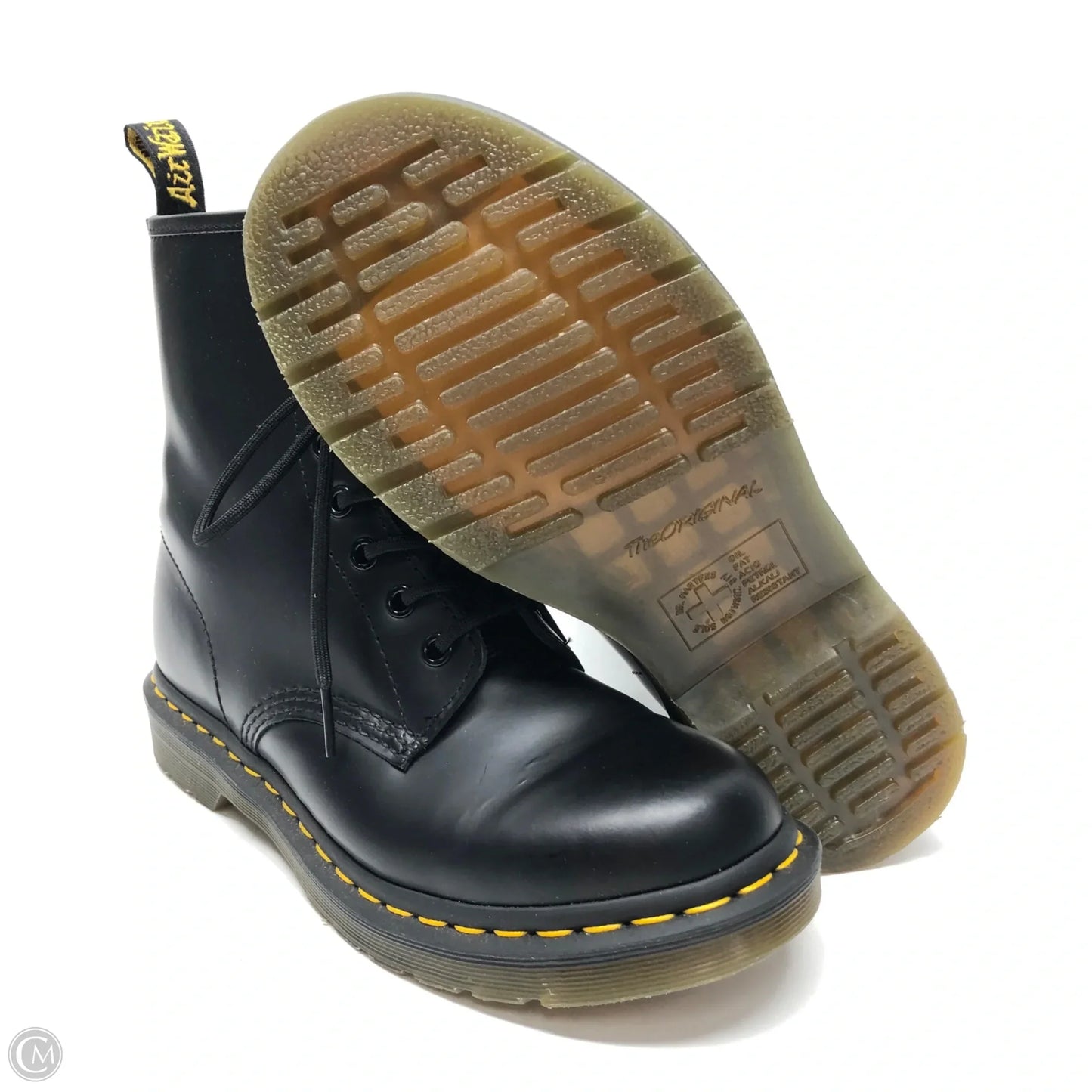 Boots Combat By Dr Martens In Black, Size: 8