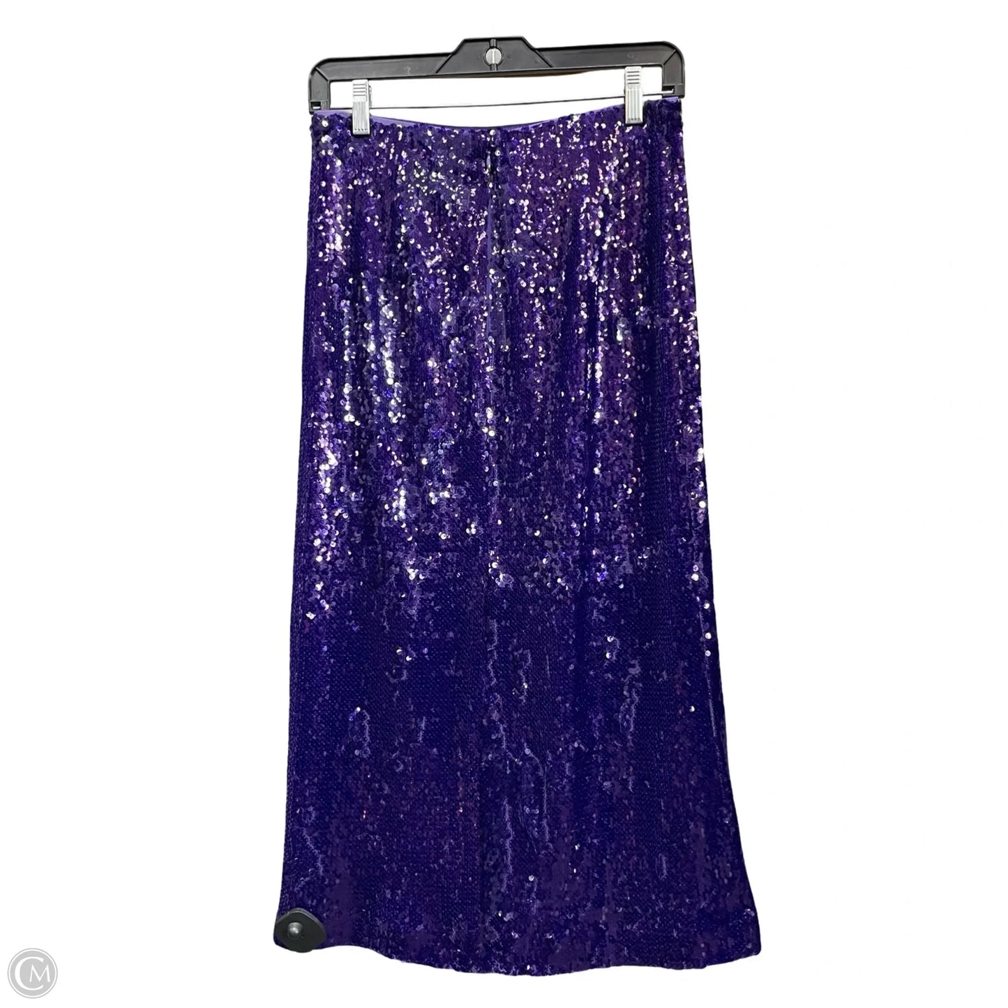Skirt Midi By Ann Taylor In Purple, Size: 4