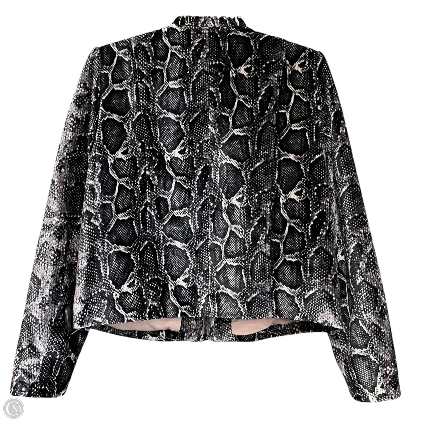 Jacket Other By Rebecca Taylor In Snakeskin Print, Size: M