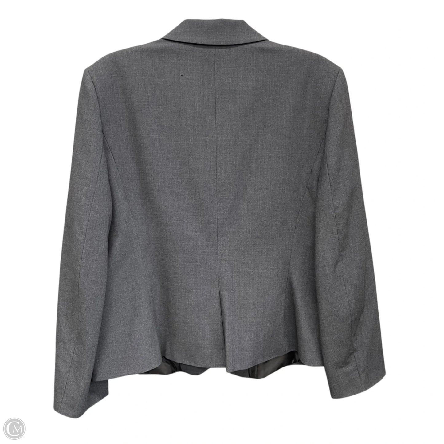 Blazer By Calvin Klein In Grey, Size: 16