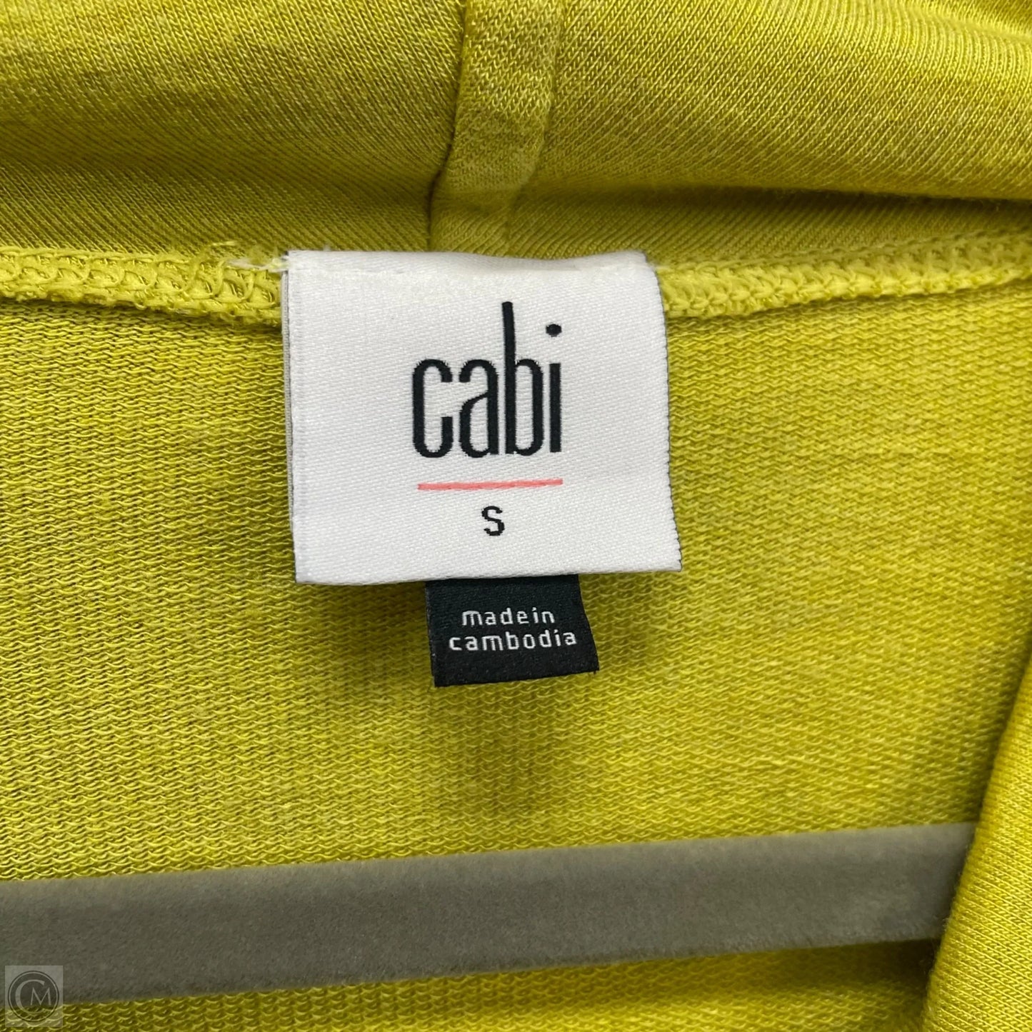 Top Long Sleeve By Cabi In Yellow, Size: S