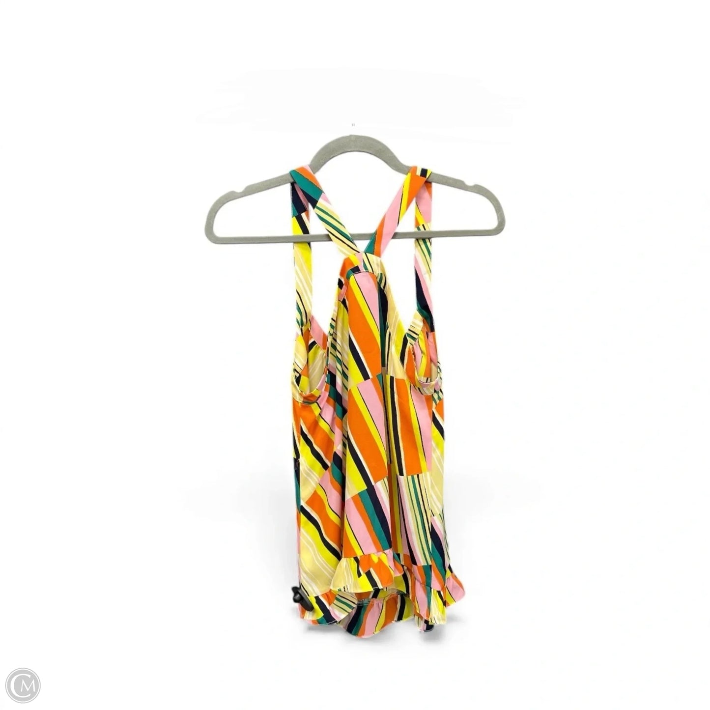 Blouse Sleeveless By Cabi In Multi-colored, Size: S