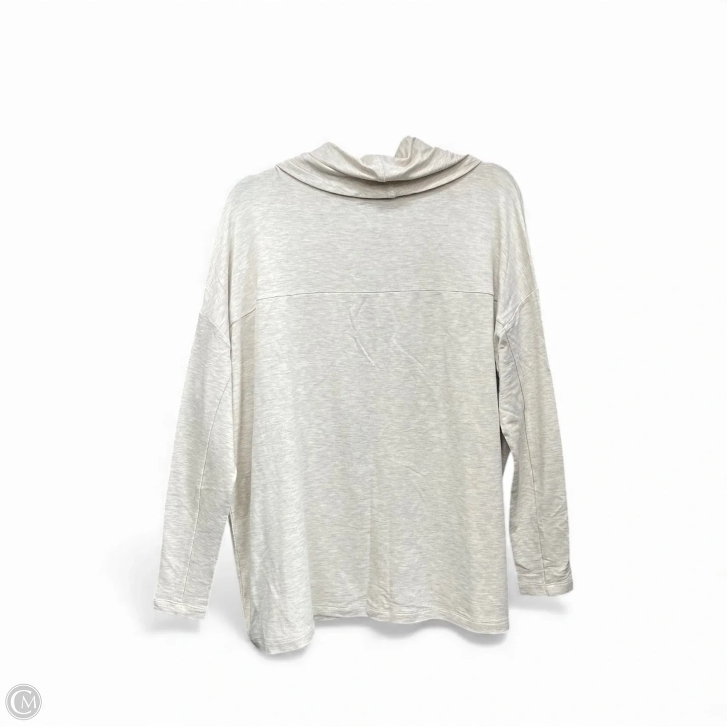 Top Long Sleeve By Cabi In Beige, Size: S