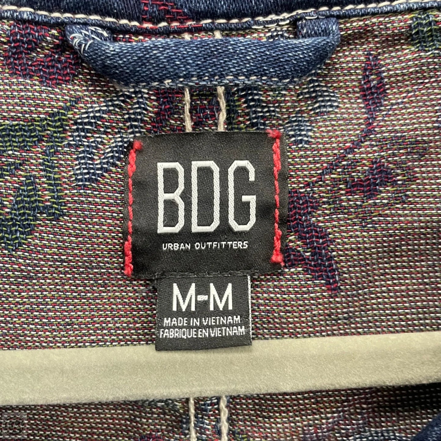 Jacket Denim By Bdg In Blue Denim, Size: M