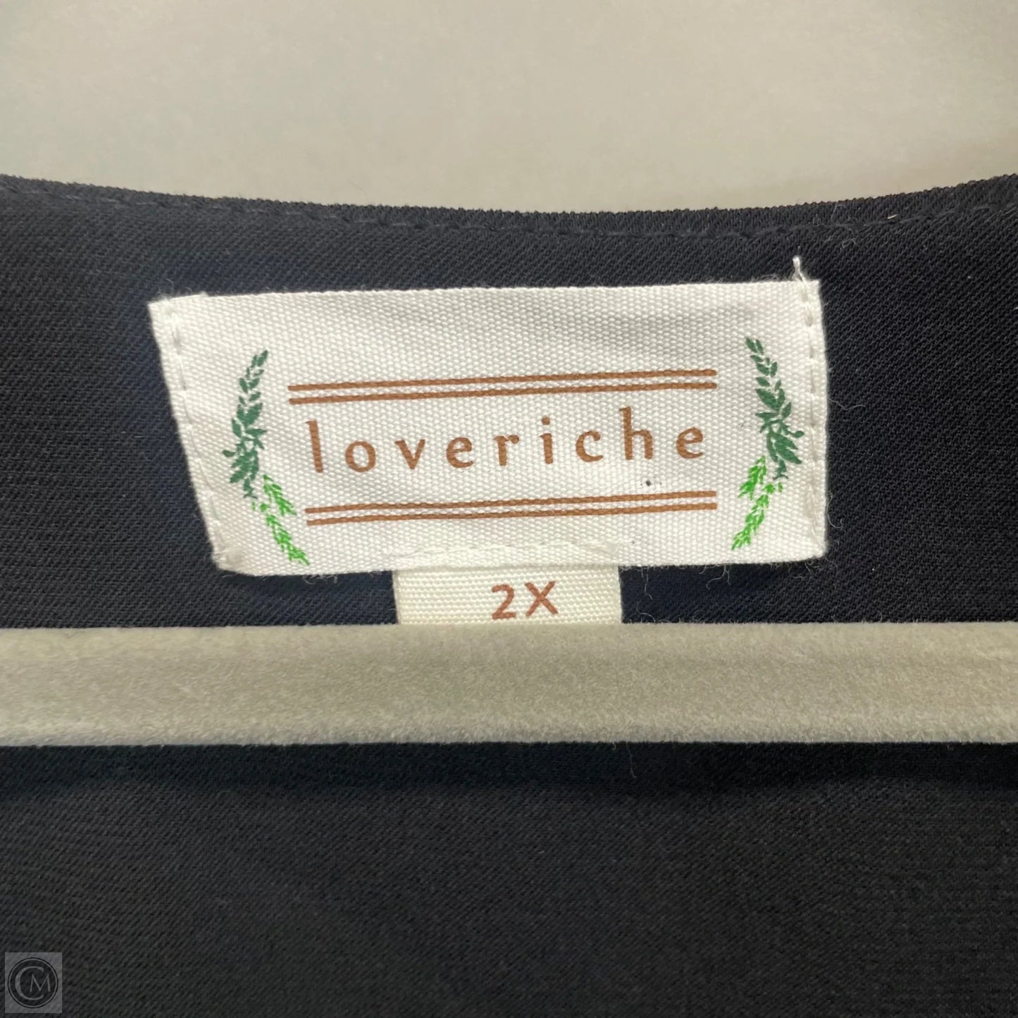 Blouse Long Sleeve By Loveriche In Black, Size: 2x