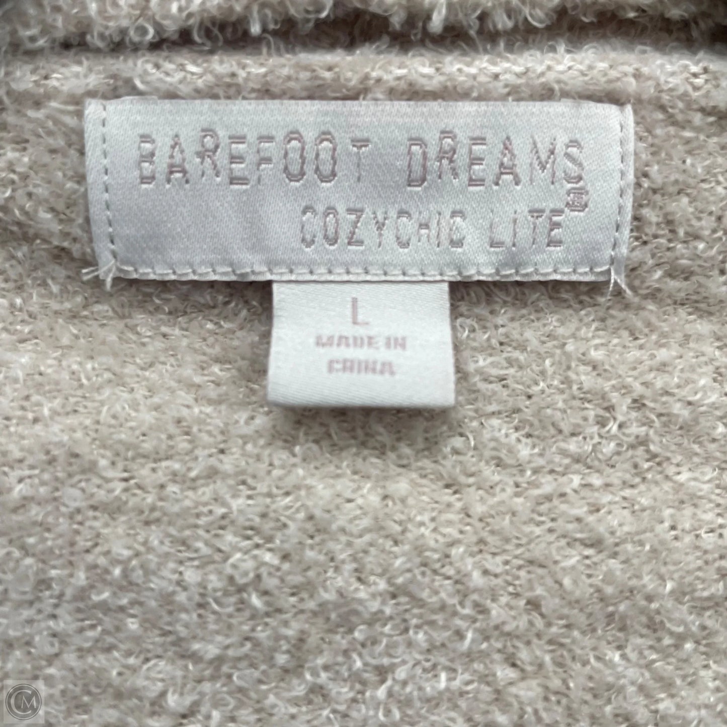 Sweater Cardigan By Barefoot Dreams In Beige, Size: L