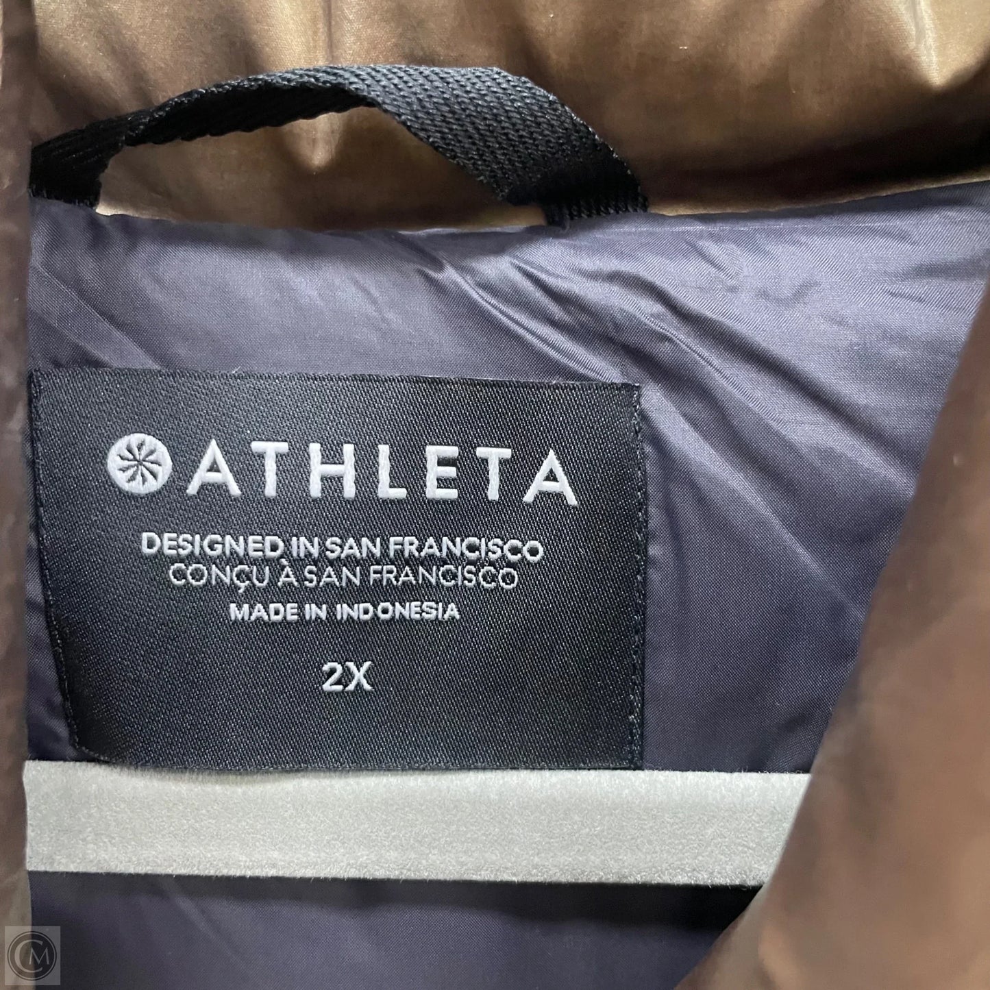 Vest Puffer & Quilted By Athleta In Bronze, Size: 2x