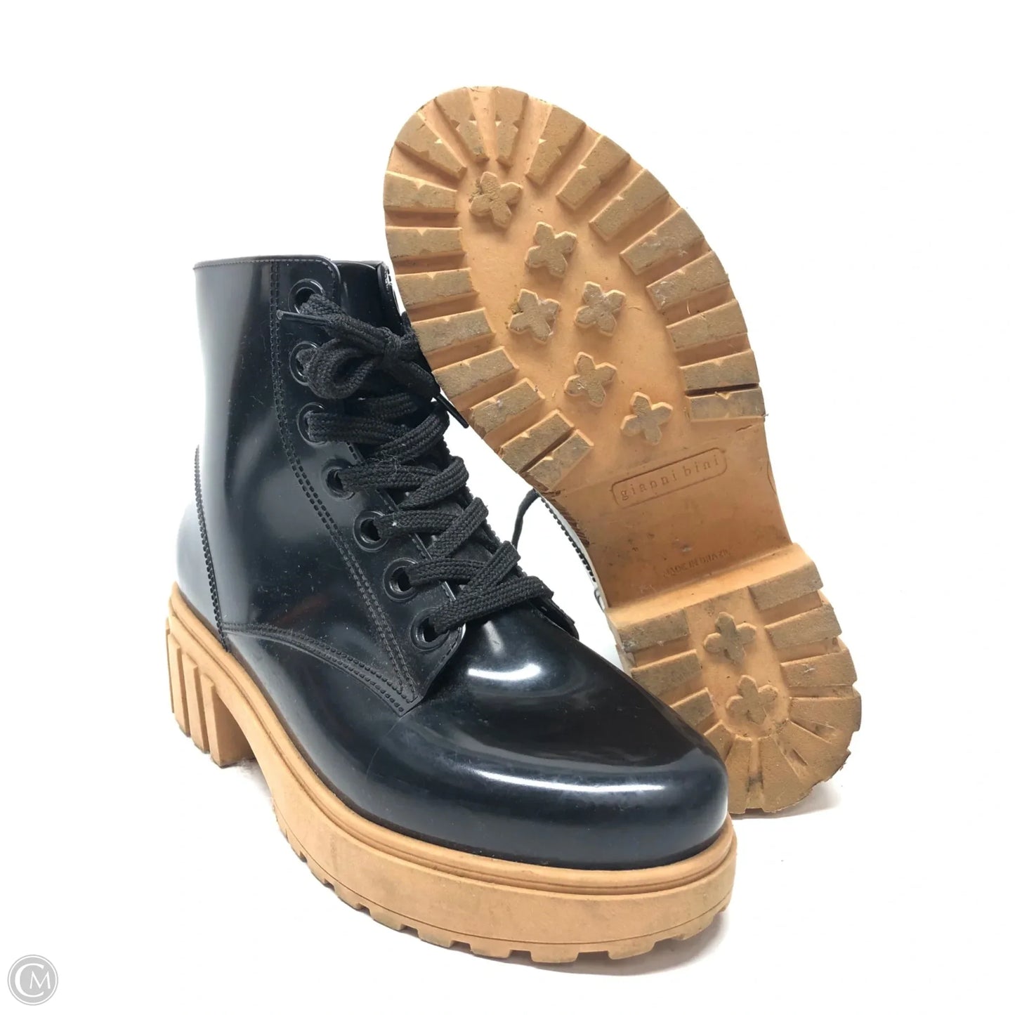 Boots Combat By Gianni Bini In Black, Size: 9