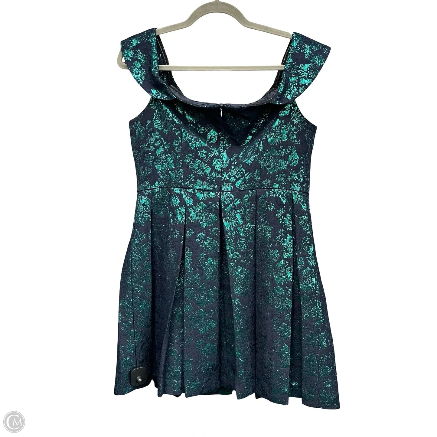 Dress Party Short By Clothes Mentor In Blue & Green, Size: 4