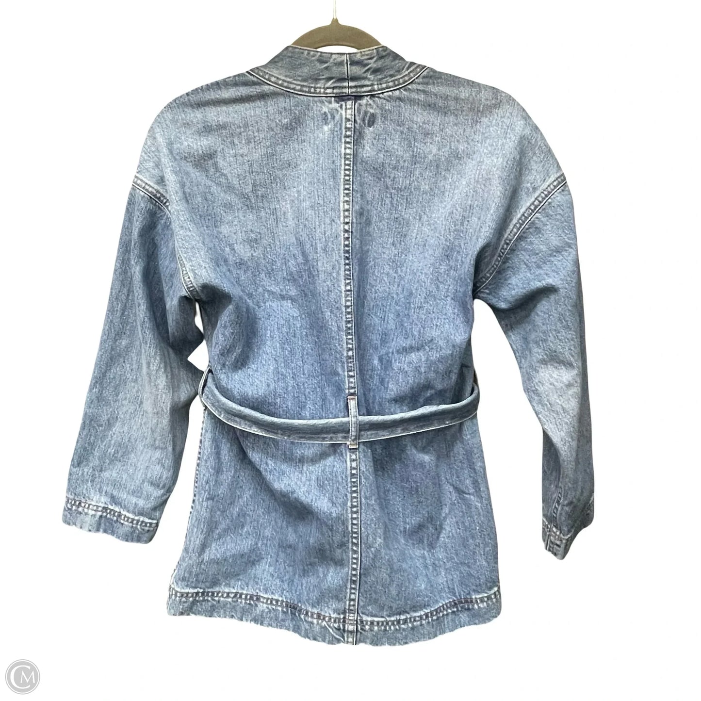 Jacket Denim By Madewell In Blue Denim, Size: Xs