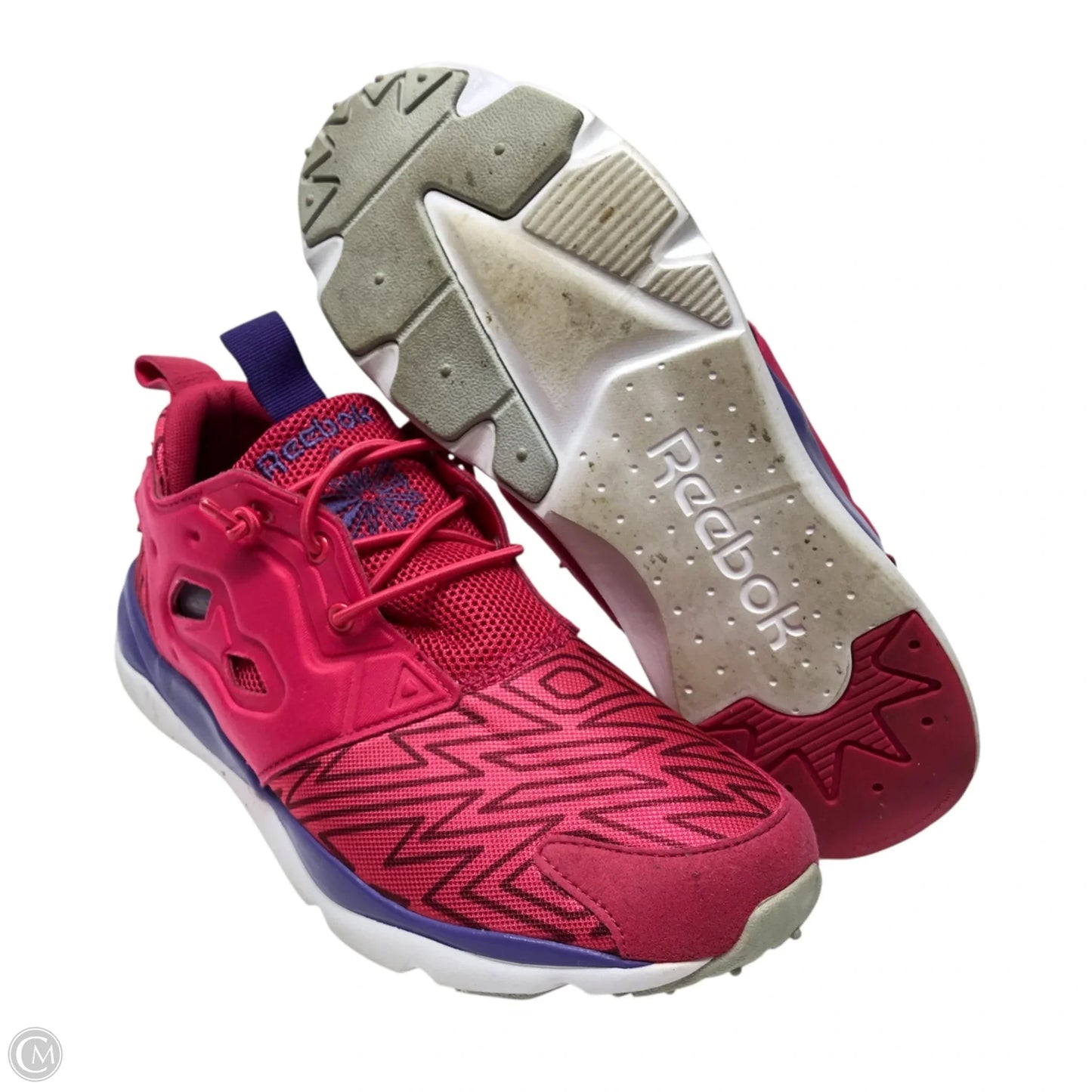 Shoes Athletic By Reebok In Pink, Size: 8