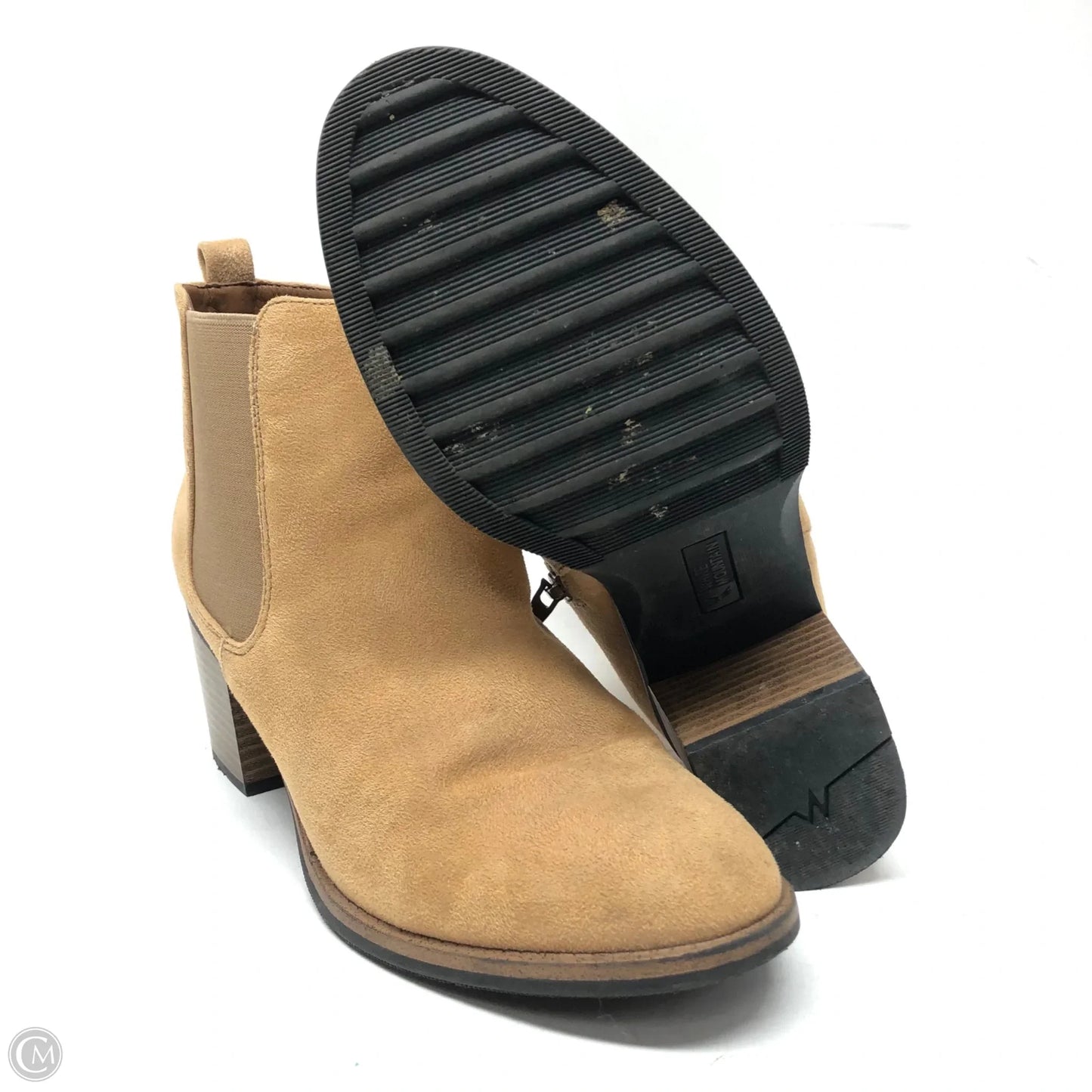 Boots Ankle Heels By White Mountain In Tan, Size: 8