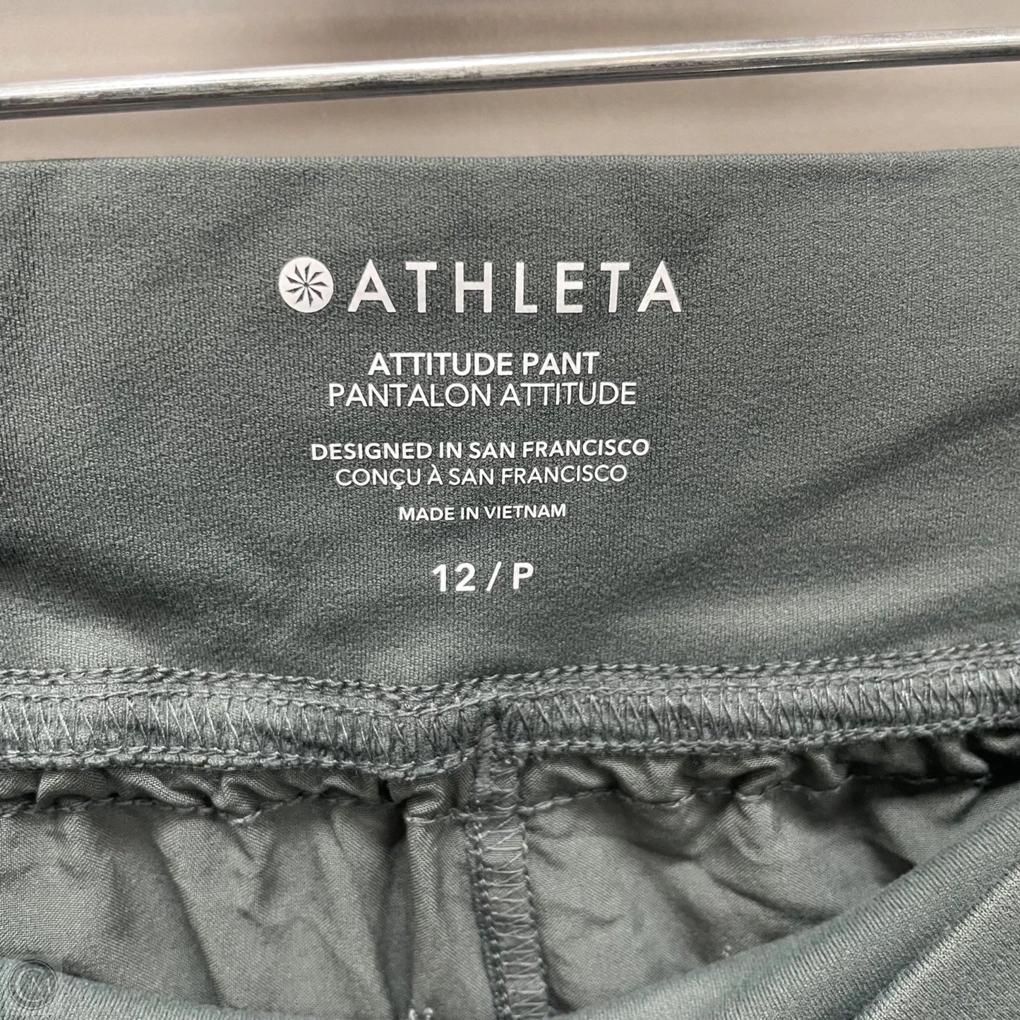 Athletic Pants By Athleta In Green, Size: 12p