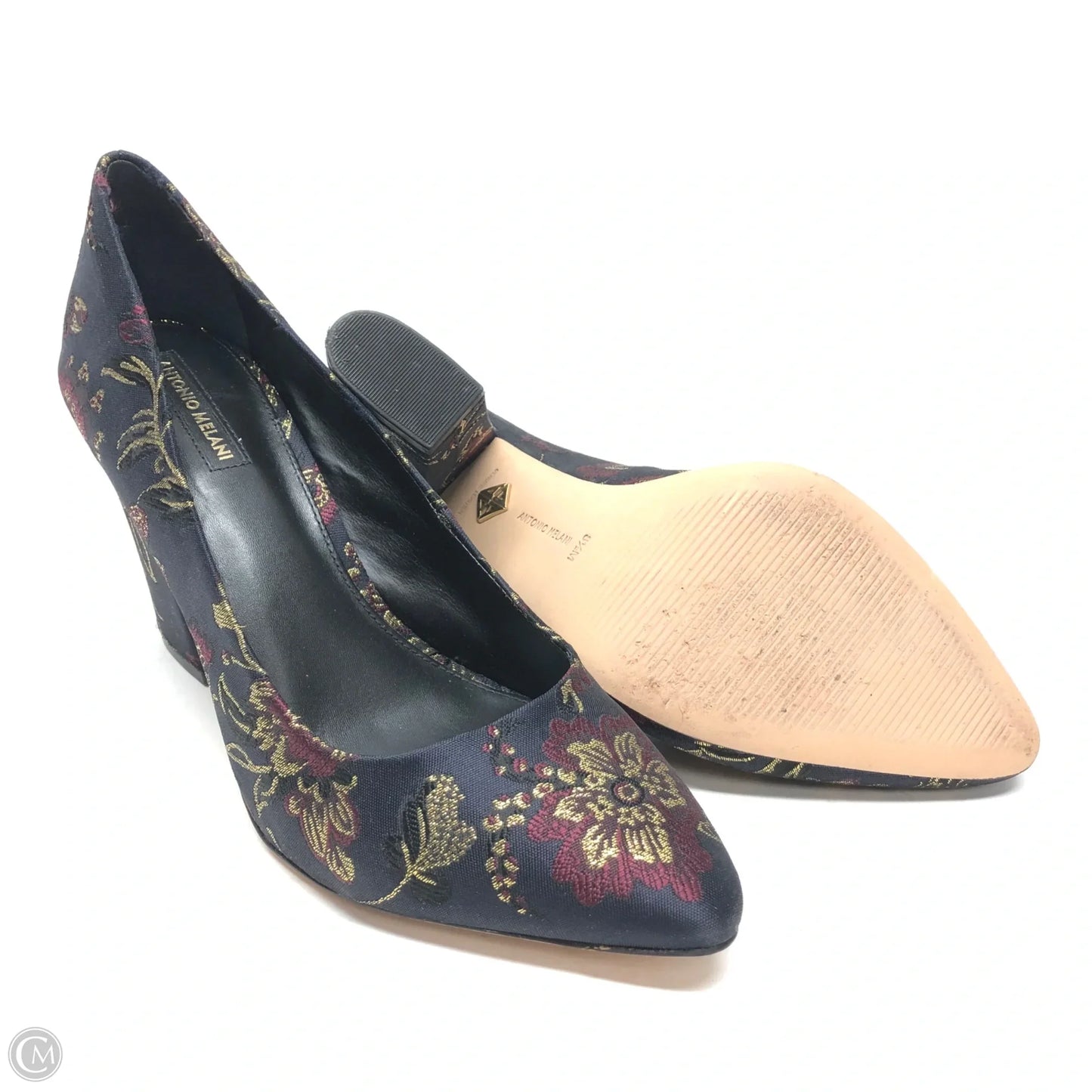 Shoes Heels Block By Antonio Melani In Navy, Size: 8.5