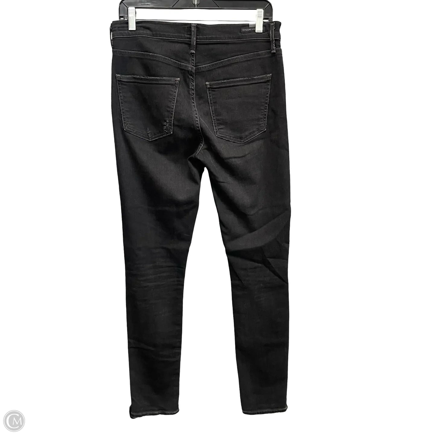 Jeans Skinny By Citizens Of Humanity In Black Denim, Size: 4